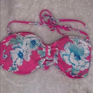 Pink and blue bathing suit